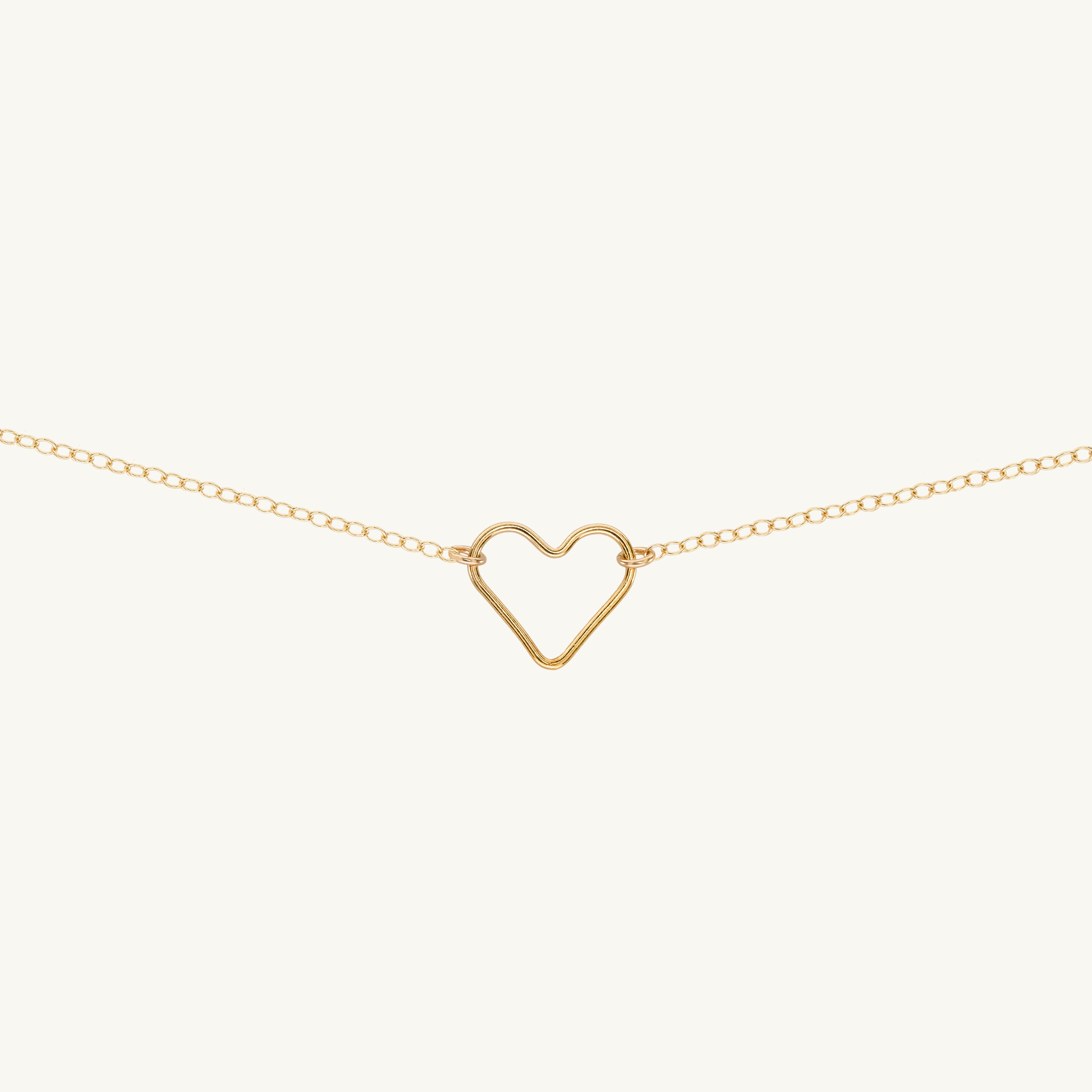 Life Bejeweled Hanging Heart Pendant Necklace - LifeBejeweled