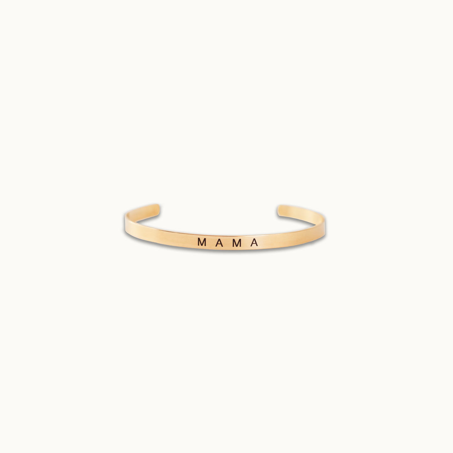 14k Gold Filled Mama Cuff Bracelet